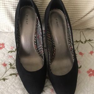 Black Swede heel !(wide)